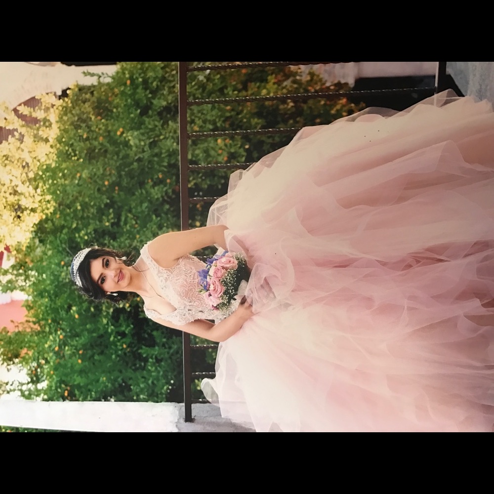 Designer sweet 15 Gown